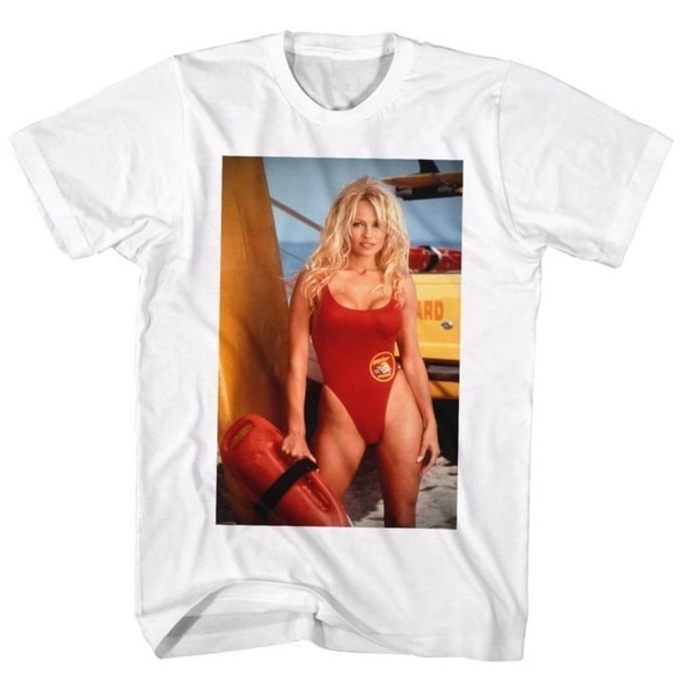 Baywatch Pamela Anderson Retro TV Icon Graphic Unisex T-Shirt